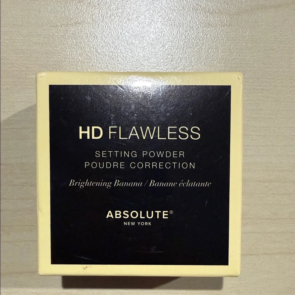 Absolute New York HD Flawless Setting Powder - Brightening Banana